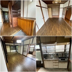 敷金ゼロ‼️礼金ゼロ‼️仲介手数料なし👍広々6DK84平米🏠エアコン代最大2万円あげます(8/31まで)🏖️隣に駐車場有🚗DIY可能🔨ペット多頭飼OK🐾大家族OK👴👵外国人OK💎生活保護OK💡民泊OK🍀シェアハウスOK⭐️ - 不動産