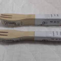 IKEA 木のフォーク 20本
