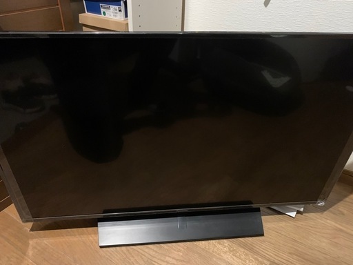 取引中　パナソニック 43インチ 4Kダブルチューナー内蔵 液晶テレビ ビエラ 転倒防止スタンド搭載TH-43HX850 2021年製