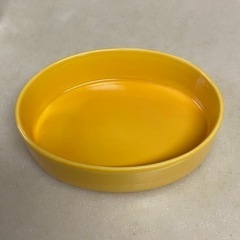 美品 陶器 小物入れ 小皿 チョコレート入れ パスカルカフェ 日本橋 黄色 北欧の画像