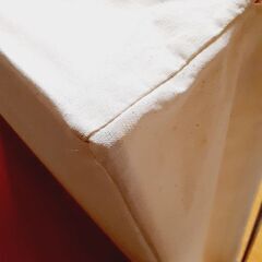 無印良品☆スチールユニットシェルフ追加用帆布バスケット2セット②の画像