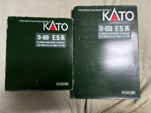 【早い者勝ち】【格安】鉄道模型 nゲージ KATO  e5系新幹線はやぶさ e6系新幹線スーパーこまちセット