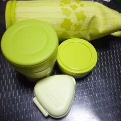 （管理-A-４)　象印保温弁当箱中古品の画像