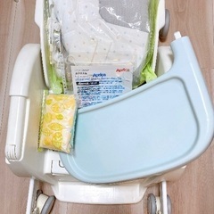 Aprica アップリカ　ユラリズム　ハイローベッド&チェア　お食事椅子　手動　ベビーザらス　トイザらス　限定品の画像