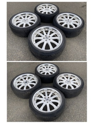 札幌市搬入可 限定カラー WORK SCHWERT ワーク シュヴァート SW4 20×8.5J 5H 114.3 ET+35 ホワイト 深リム アルファード ヴェルファイア クラウン カムリ エスティマ マークX