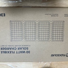 FlexSolar 30W ソーラーパネル 折り畳み式の画像