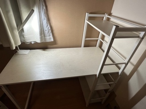 IKEA 勉強机　棚付きデスク