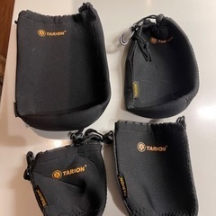 タムロンのレンズケース４点セット【USED】