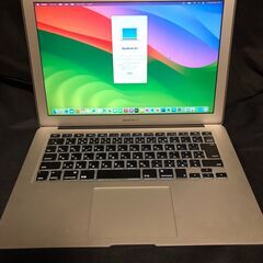 「MacBook Air 13インチ Mid 2013 MD760J/A」軽量薄型モバイルノートPC / Core i5搭載 / メモリー4GB / SSD-128GB / Webカメラ / Bluetooth / 無線LAN / MacOS(Sonoma-Patcher利用)&Office2019とWin11Pro(23H2)＆OfficeProPlus選択起動可能