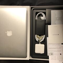 「MacBook Air 13インチ Early 2015」軽量薄型モバイルノートPC / Core i5搭載 / メモリー8GB / SSD-256GB / Webカメラ / Bluetooth / 無線LAN / MacOS(Monterey)&Office2019とWin11Pro(23H2)＆OfficeProPlus選択起動可能の画像
