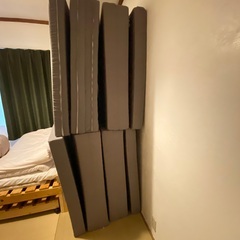 ニトリ　三つ折りマットレス　中古　6枚あります　の画像