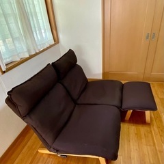 無印のハイバックソファ