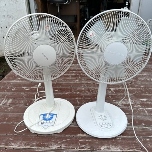 扇風機各2,000円