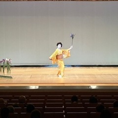 日本舞踊お稽古　舞台出演希望者の画像
