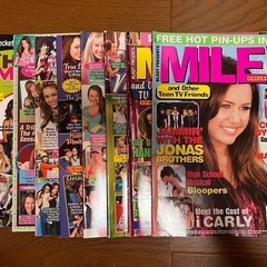マイリーサイラス　雑誌