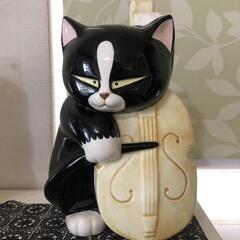 超可愛い❤黒ネコ貯金箱