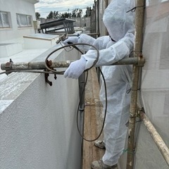 建築塗装・防水工事・現場作業員の画像