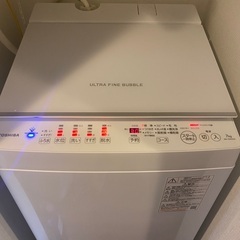 TOSHIBA 洗濯機 ULTRA FINE BUBBLE