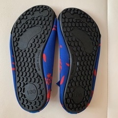 子供用マリンシューズ18cm　の画像