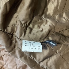 男性用長身羊革ハーフコートの画像