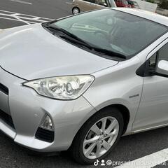 トヨタ アクア 2012 車検7/12 すぐ乗って帰れます。