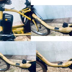 ご購入者様決定済み　新品部品☺整備士*防犯登録　訳あり　２０２０年モデル　電動自転車　子供乗せ 　SJ　 パナソニック ギュット　Gyuttoの画像