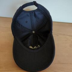 【無料】キャップ 帽子 ブラックの画像