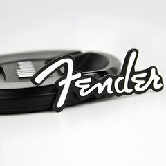 Fender フェンダー アルミ エンブレム プレート シルバー...