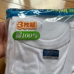 未使用紳士肌着、ランニング3枚セットの画像