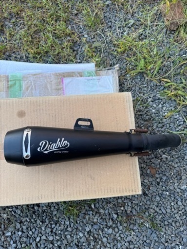 レブル250 ディアブロマフラー