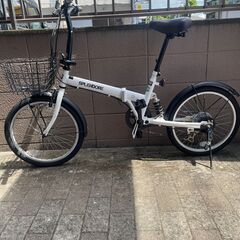 リサイクルショップどりーむ荒田店 No1378 折りたたみ自転車...