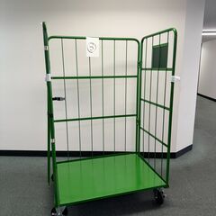 ③【中古品】美品　ナンシン カゴ車 W1100×D800×H17...