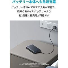 【店頭引き取り限定】Anker モバイルバッテリー A1379N11/ポタ電/充電/PC/携帯電話の画像