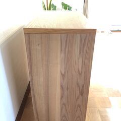 IKEAシェルフ　引き出し４つ付き棚の画像