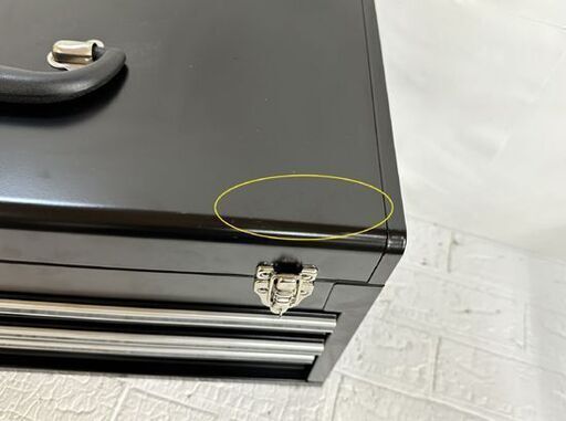 DEEN ドロアー 3段チェスト DNX2103BK ブラック ディーン 工具箱 ツールボックス 現状品  札幌市白石区 白石店 