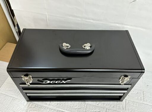 DEEN ドロアー 3段チェスト DNX2103BK ブラック ディーン 工具箱 ツールボックス 現状品  札幌市白石区 白石店 