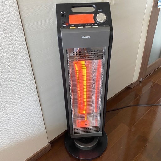 マイナスイオン発生機能付きカーボンヒーター