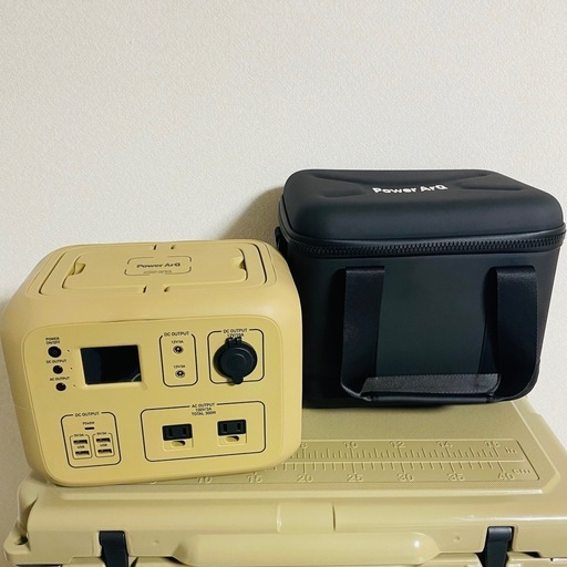 【値下げしました！】【美品！】【別売りケース付き】PowerArQ 2 ポータブル電源 500Wh  #キャンプ #防災