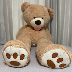コストコ くまぬいぐるみ ベージュ(約130cm)