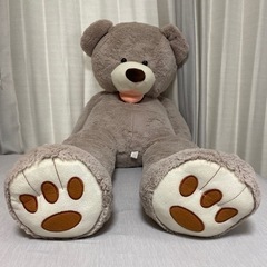 コストコ くまぬいぐるみ グレー(約130cm)