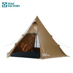 (グランドシート付き)TENT FACTORY ワイドワンポールテントの画像