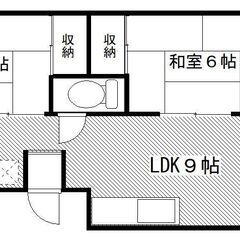 ★2LDK・家賃4.5万円・フリーレント3ヶ月・諏訪台マンション★洋・和 − 群馬県