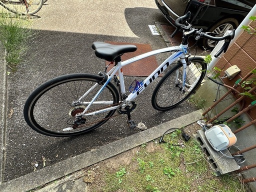 【お話し中】クロスバイク　白青