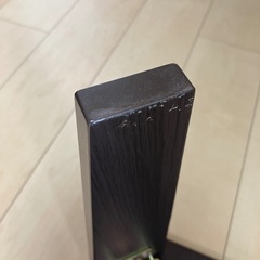 ニトリ　ローテーブル　折りたたみテーブル カムオン 90×60cm ダークブラウン　8761063の画像