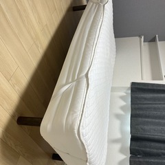 無印良品シングルベッド　脚付マットレス