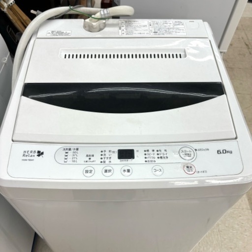 桐生店【現状品】j7-38 ヤマダ 全自動電気洗濯機 YWM-T60A1