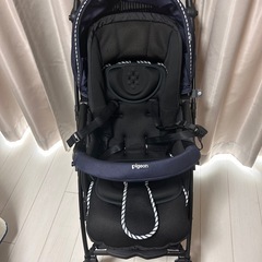【美品】ピジョン ランフィリノンRB0L ネイビー A型ベビーカー