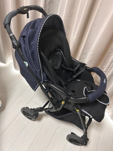 【美品】ピジョン ランフィリノンRB0L ネイビー A型ベビーカー