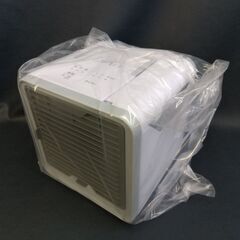 未使用/ショップジャパン/ここひえ/R2/2020年/扇風機/冷風扇/卓上扇風機/ミニクーラー/防カビフィルター/ホワイト/E0DS0128の画像