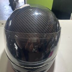 中古ヘルメット カーボン柄　H-012